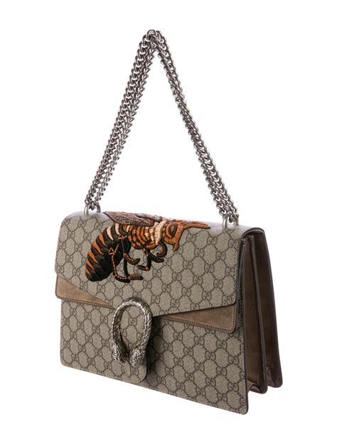 gucci bumblebee handbag|Gucci padlock shoulder bag.